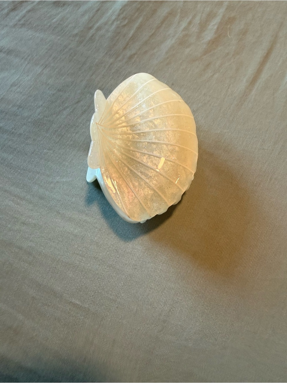 Shell hair clip